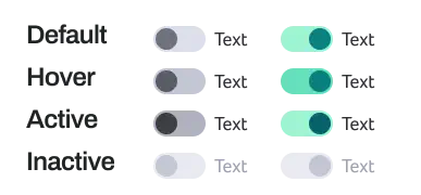 UI Component — Switches