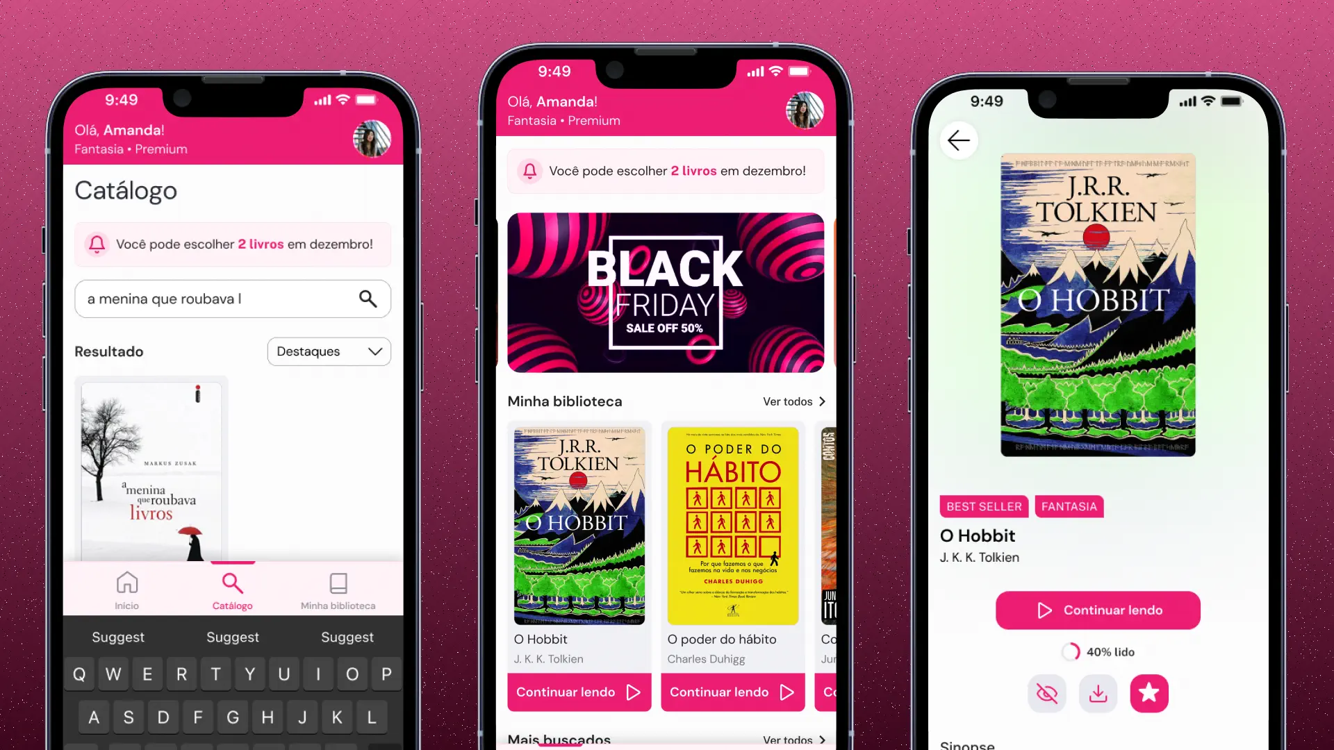 Captura de tela do projeto Vamolê - Estudo de Caso de UX/UI