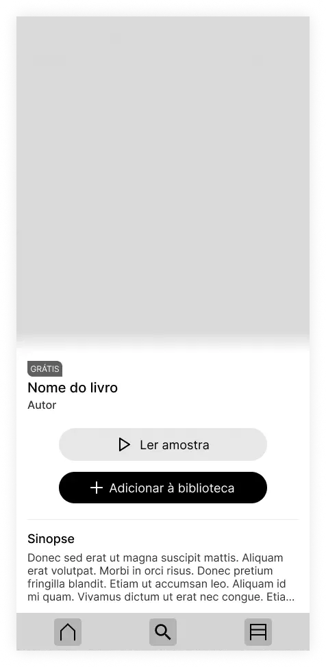 Wireframe — Book via Discover